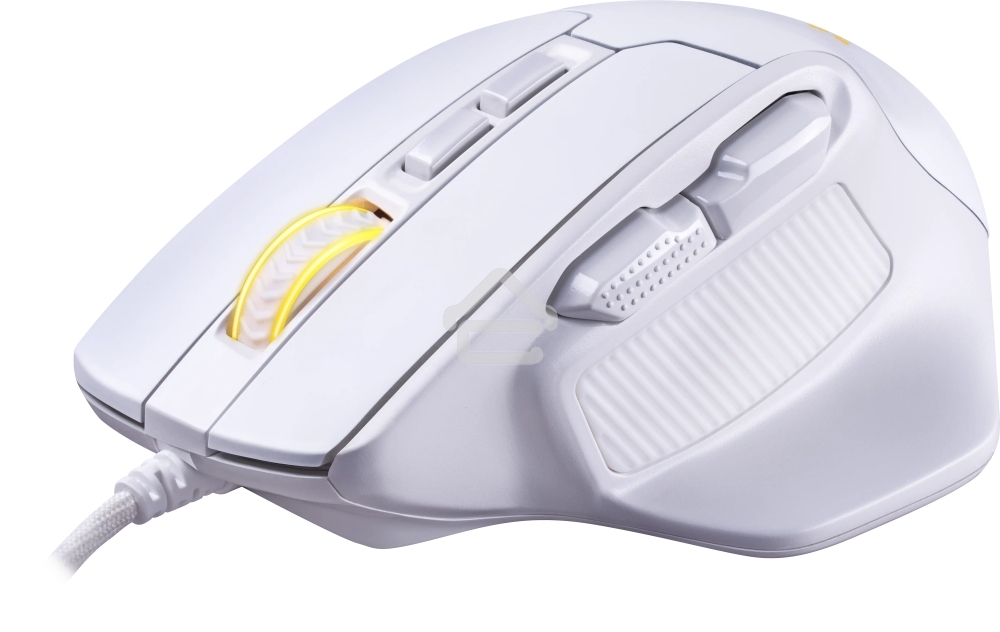 Мышь проводная REDRAGON Bullseye белый, 12400 dpi, USB, кнопки - 8