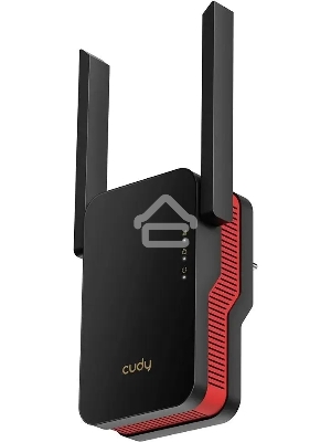 Повторитель беспроводного сигнала Cudy RE3000 AX3000 Wi-Fi черный