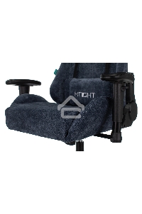 Кресло игровое Бюрократ VIKING KNIGHT LT27 FABRIC синий крестовина металл/пластик