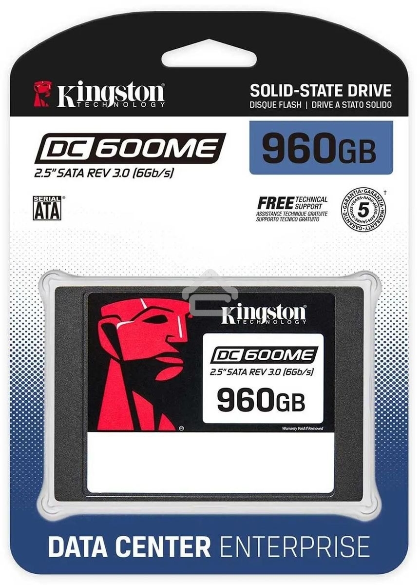 Накопитель SSD Kingston DC600M SATA-III 960Gb SEDC600ME/960G 2.5