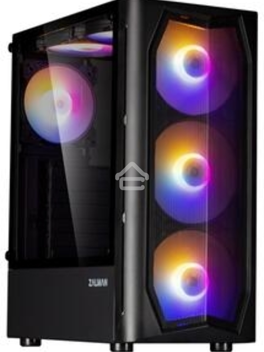 Компьютерный корпус MidiTower Zalman N4 black (ATX,Window, 6xRGB fan, USB2.0 x2, USB3.0x1, без БП) (N4 rev.1)