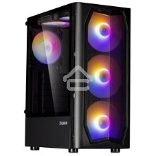 Компьютерный корпус MidiTower Zalman N4 black (ATX,Window, 6xRGb fan, USB 2.0 x2, USB 3.0x1, без БП) (N4 rev.1)