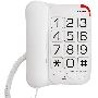 Телефон проводной TEXET TX-201 белый