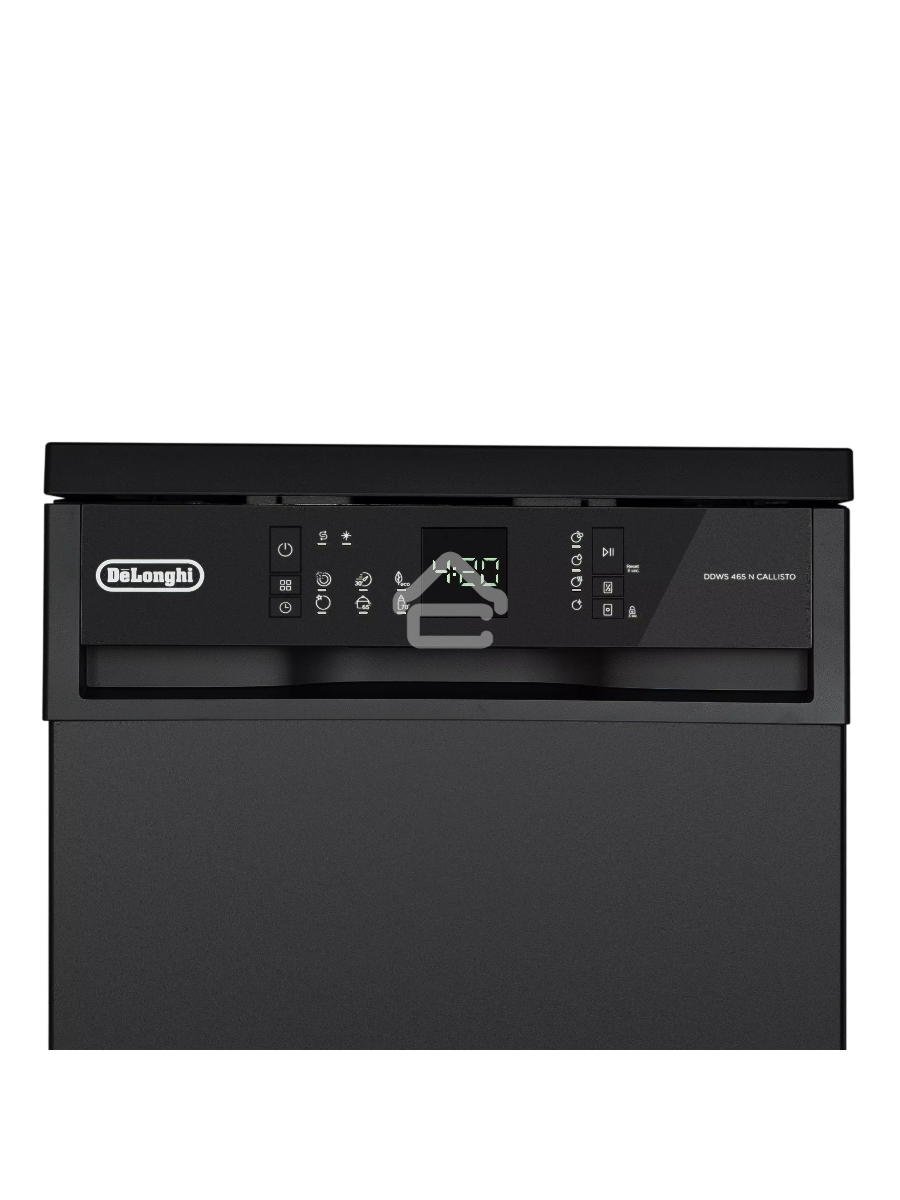 Посудомоечная машина DeLonghi DDWS 465 N Callisto, черная, 44.8 см, 10 компл., 52 дБ, класс A++
