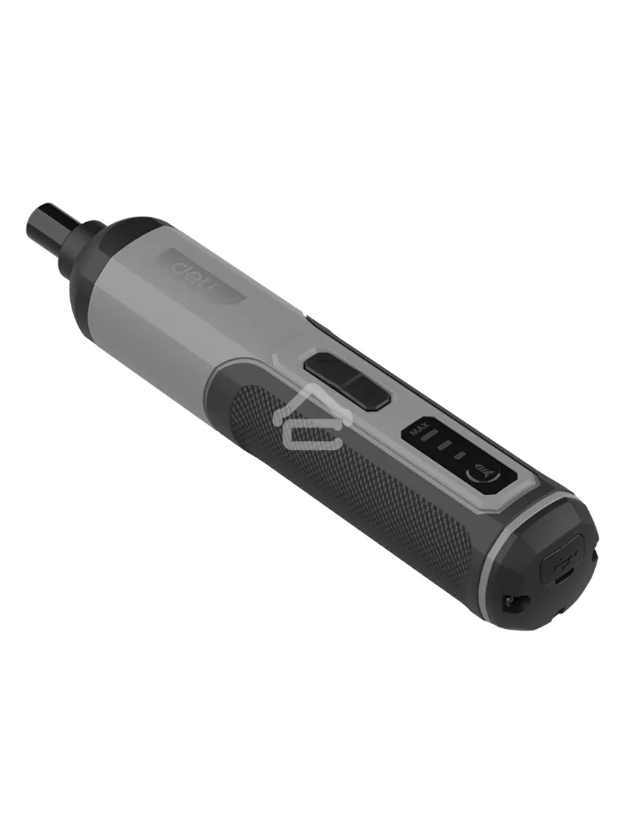 Отвертка аккумуляторная Deli DC160, (4В, 2А*ч, 5Нм, 300об/мин, Type-C, набор бит 24 шт, пласт. кейс)