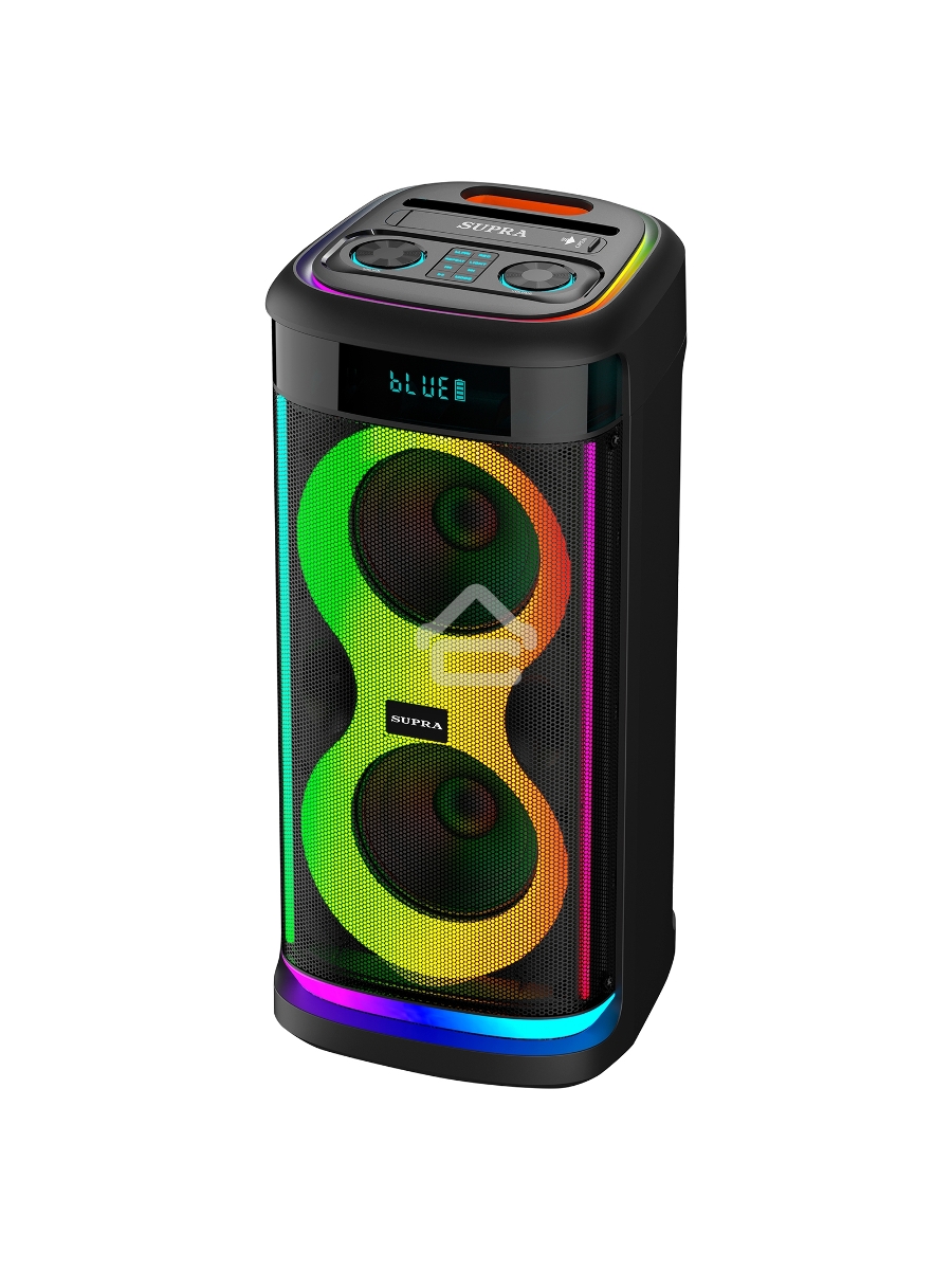 Минисистема Supra SMB-800 черный 140Вт FM USB BT micro SD