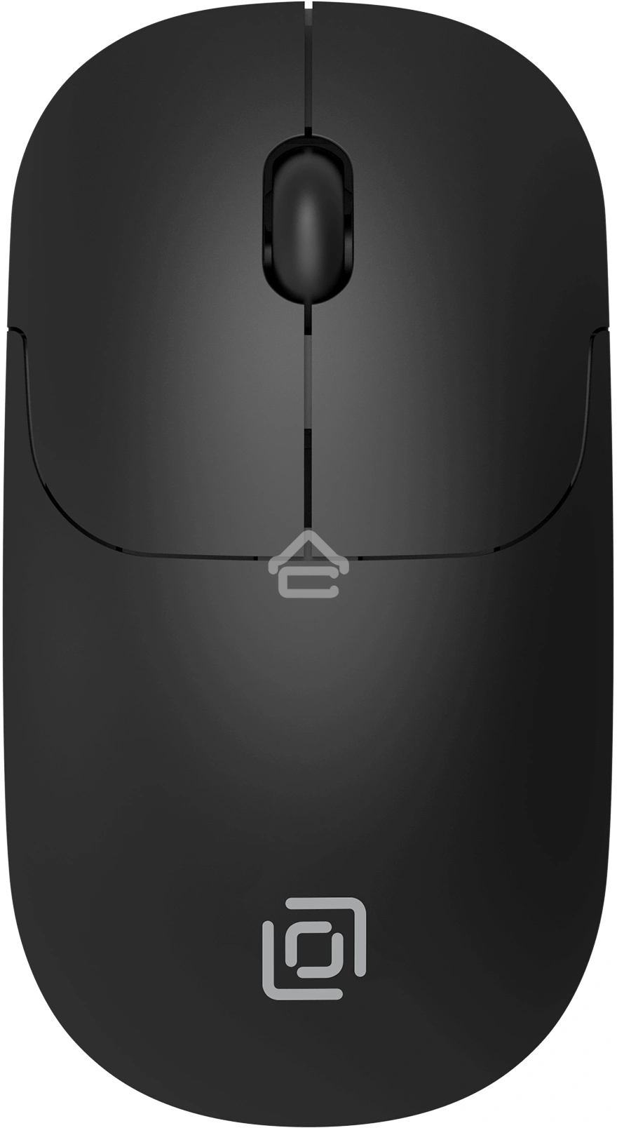 Мышь беспроводная Oklick 202MW черный, 1000 dpi, радиоканал, USB, кнопки - 3