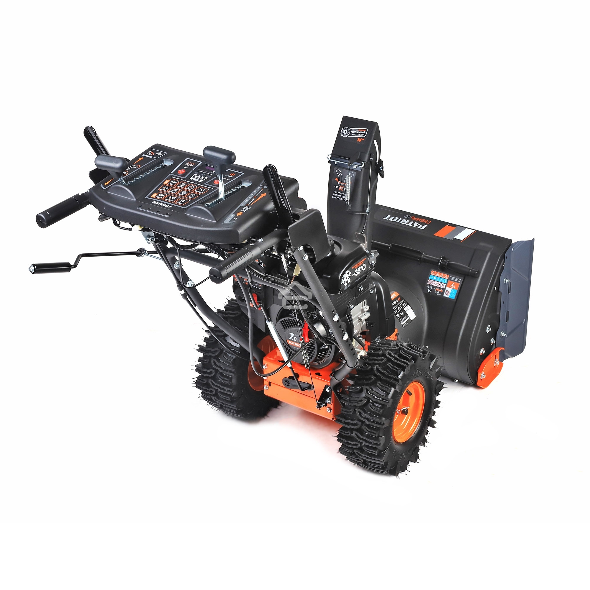 Снегоуборщик бензин. Patriot СИБИРЬ 57 7л.с.