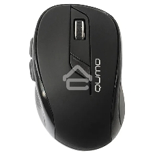 Мышь беспроводная Qumo Office Line Black M78 черный, 1600 dpi, радиоканал, USB, кнопки - 6