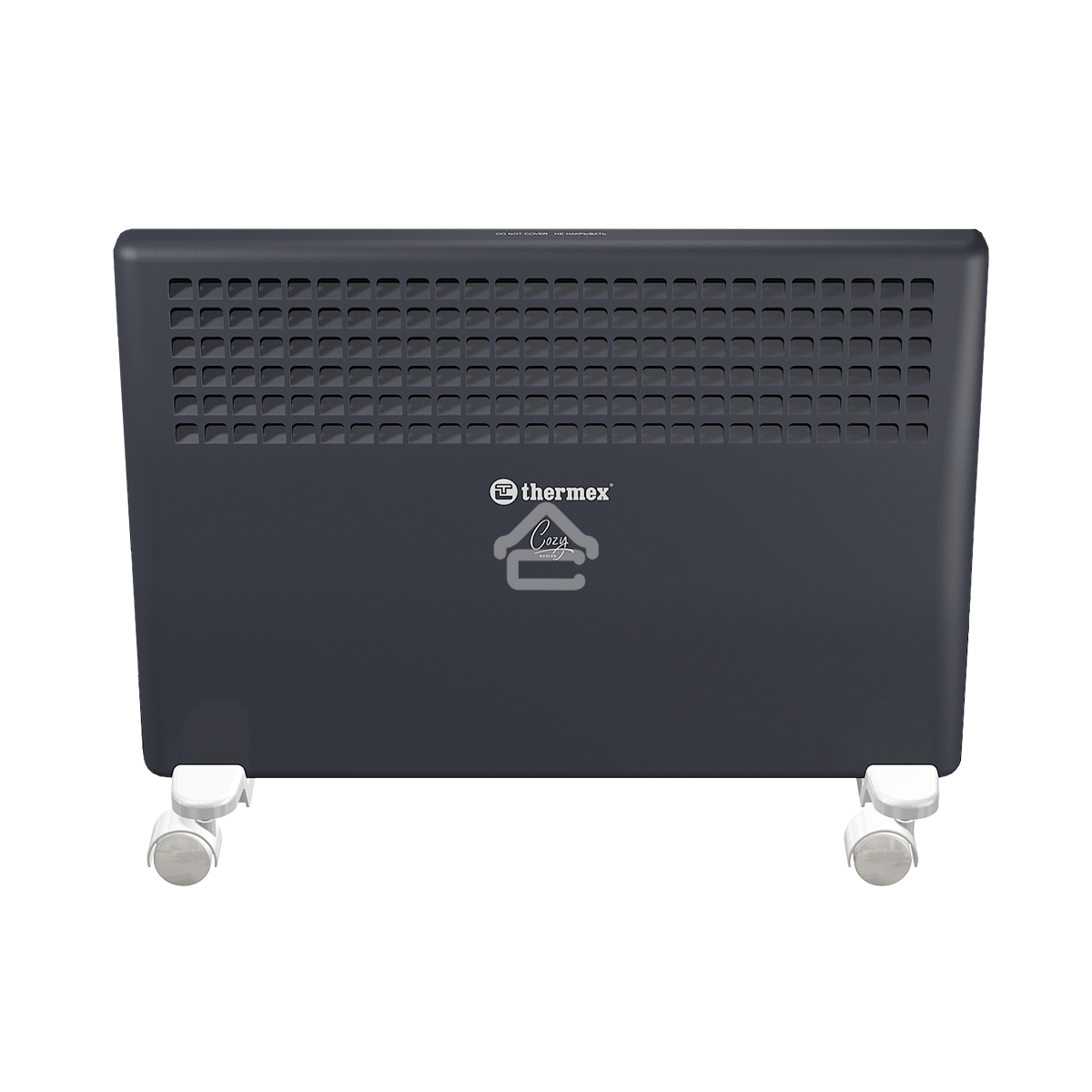 Конвектор электрический Thermex Cozy 2 черный, 2000 Вт, 25 м2, термостат