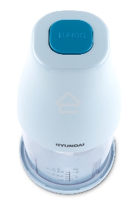 Измельчитель электрический Hyundai HYC-P3118 0.8л. 350Вт голубой/синий
