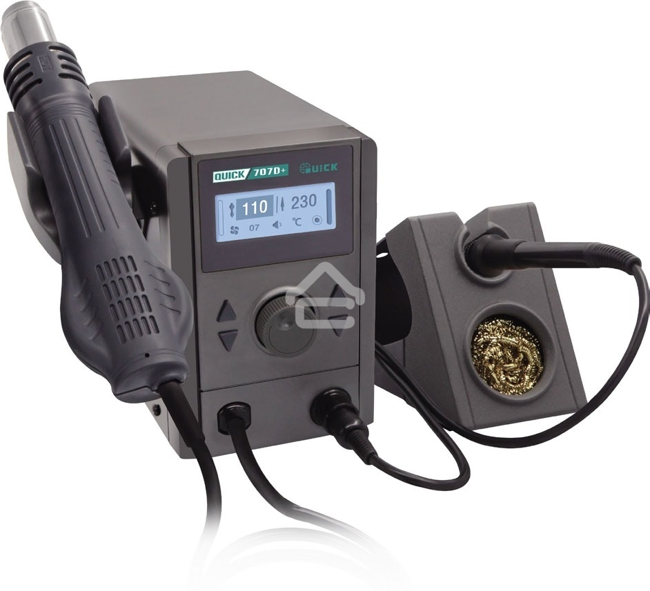 Паяльный комплекс Quick 707D+ 2 в 1 800W