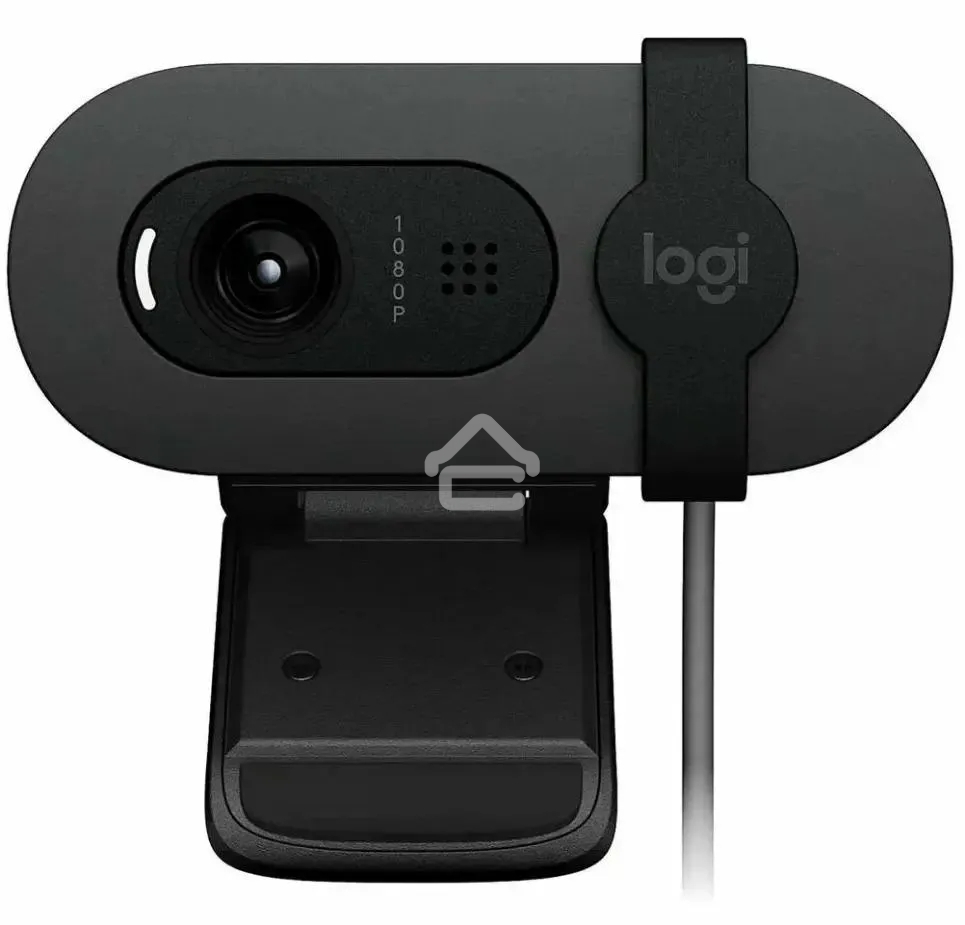 Веб-камера Logitech Brio 105 графитовый 2Mpix (1920x1080) USB2.0 с микрофоном для ноутбука (960-001590)