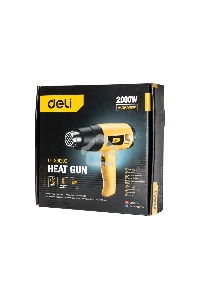 Фен технический Deli DL391202 (2000Вт, рабочая температура 100...650 град.)