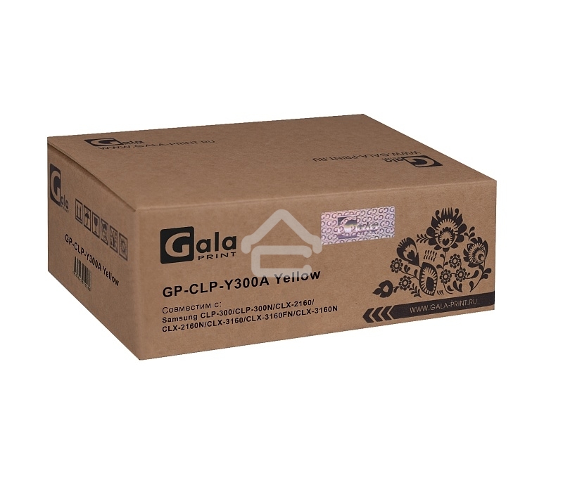 Картридж лазерный GalaPrint GP-CLP-Y300A желтый (1000 стр) для Samsung CLP-300/CLP-300N/CLX-2160/CLX-2160N/CLX-3160/CLX-3160FN/CLX-3160N