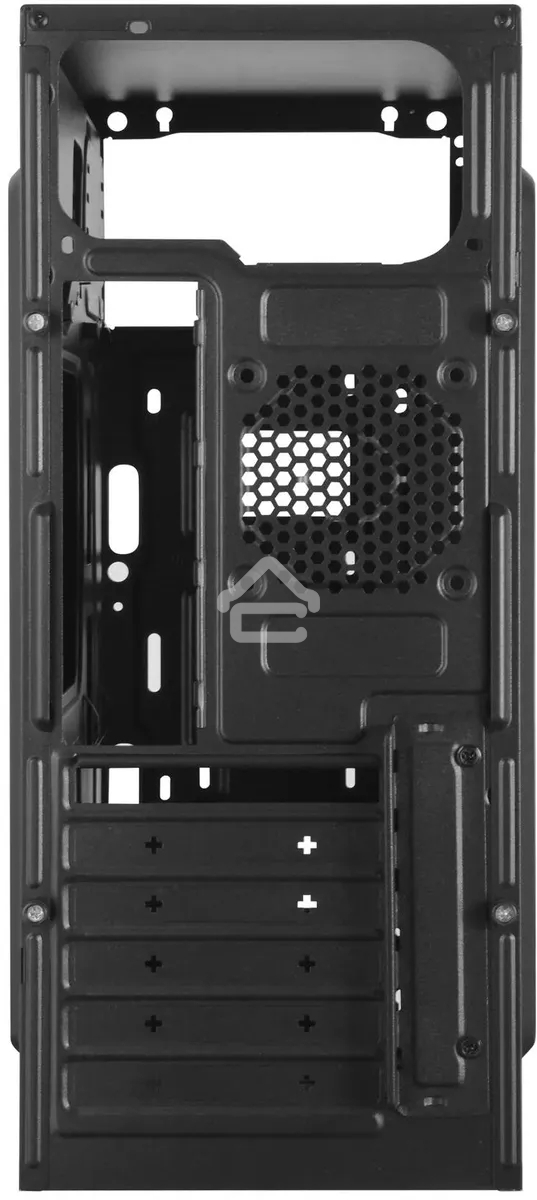 Компьютерный корпус Digma DCC-MD301 черный без БП ATX 1x80мм 4x120мм 1xUSB 2.0 1xUSB 3.0 audio