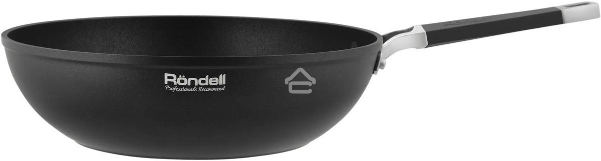 Сковорода ВОК Rondell Stolz RDA-1771, 28 см, без крышки, серый