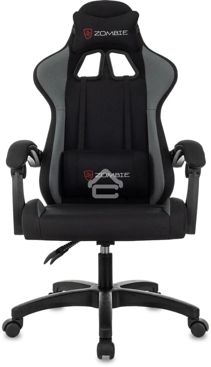 Кресло игровое Zombie Void черный/серый