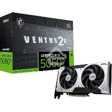 Видеокарта MSI RTX 5060 8G VENTUS 2X OC RTX 5060 8Gb 128bit GDDR7 2527/28000 HDMIx1 DPx3 HDCP Ret