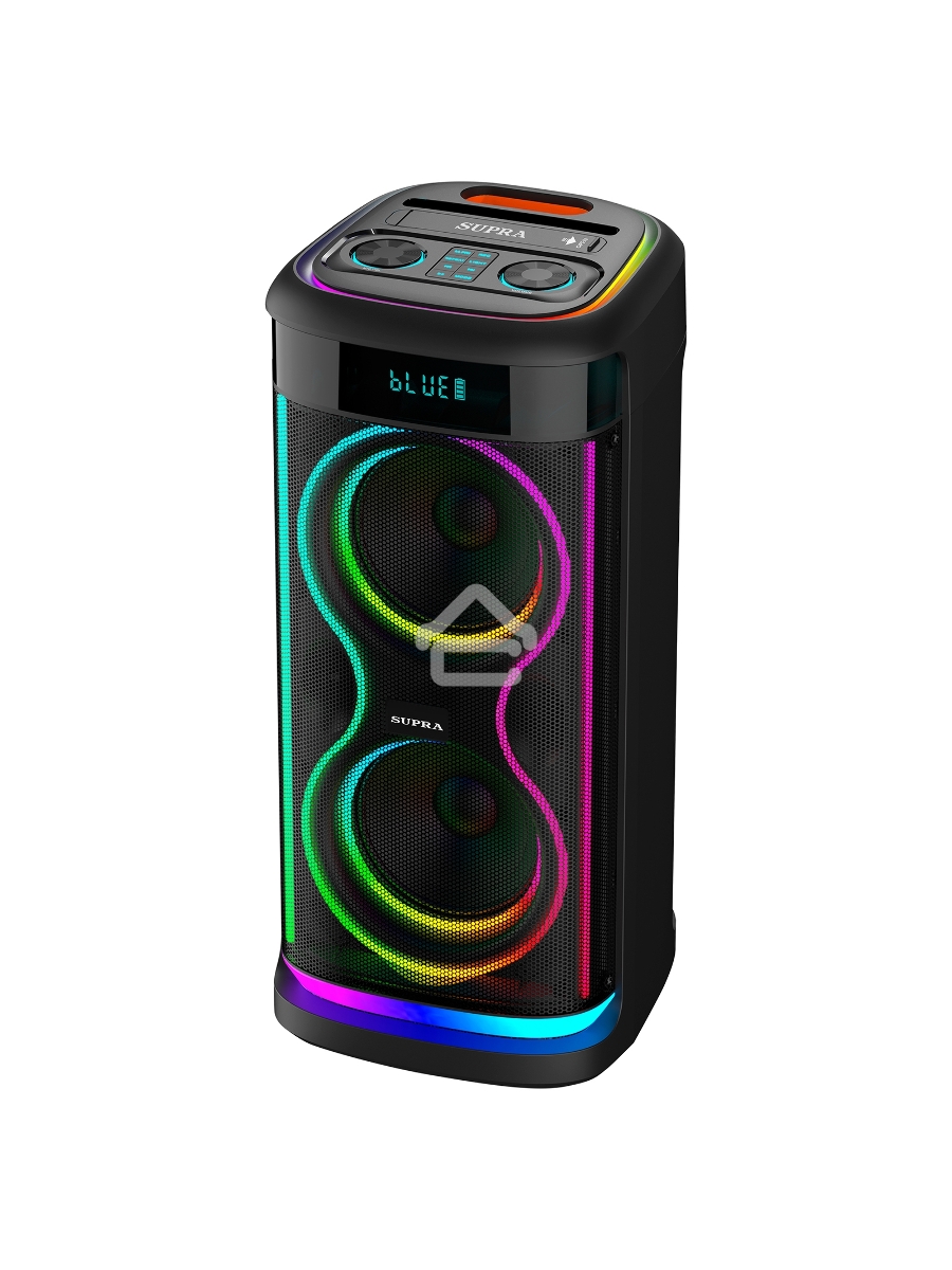 Минисистема Supra SMB-890 черный 180Вт FM USB BT SD