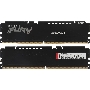 Оперативная память Kingston Fury Beast, DDR5, 16GB (2x8GB), 5600MHz, CL40, DIMM, с радиаторами, черный