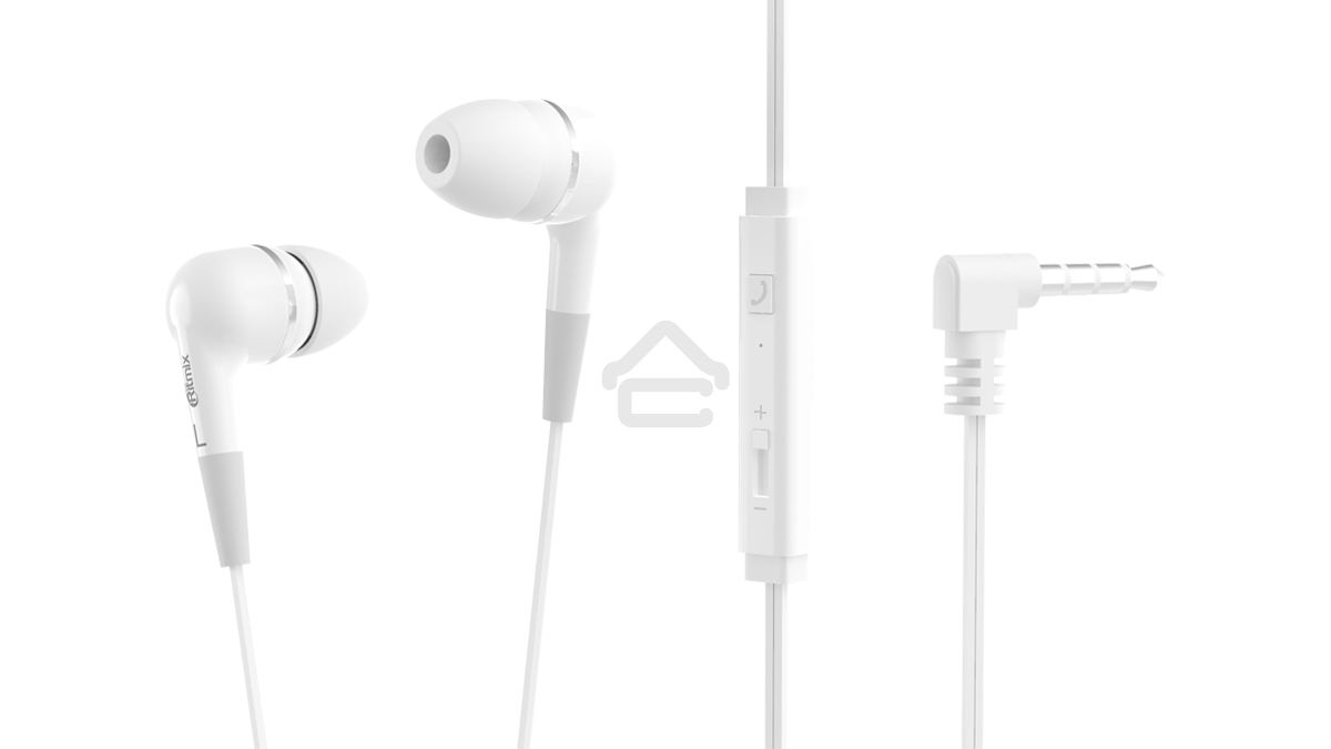 Наушники RITMIX RH-112M белый