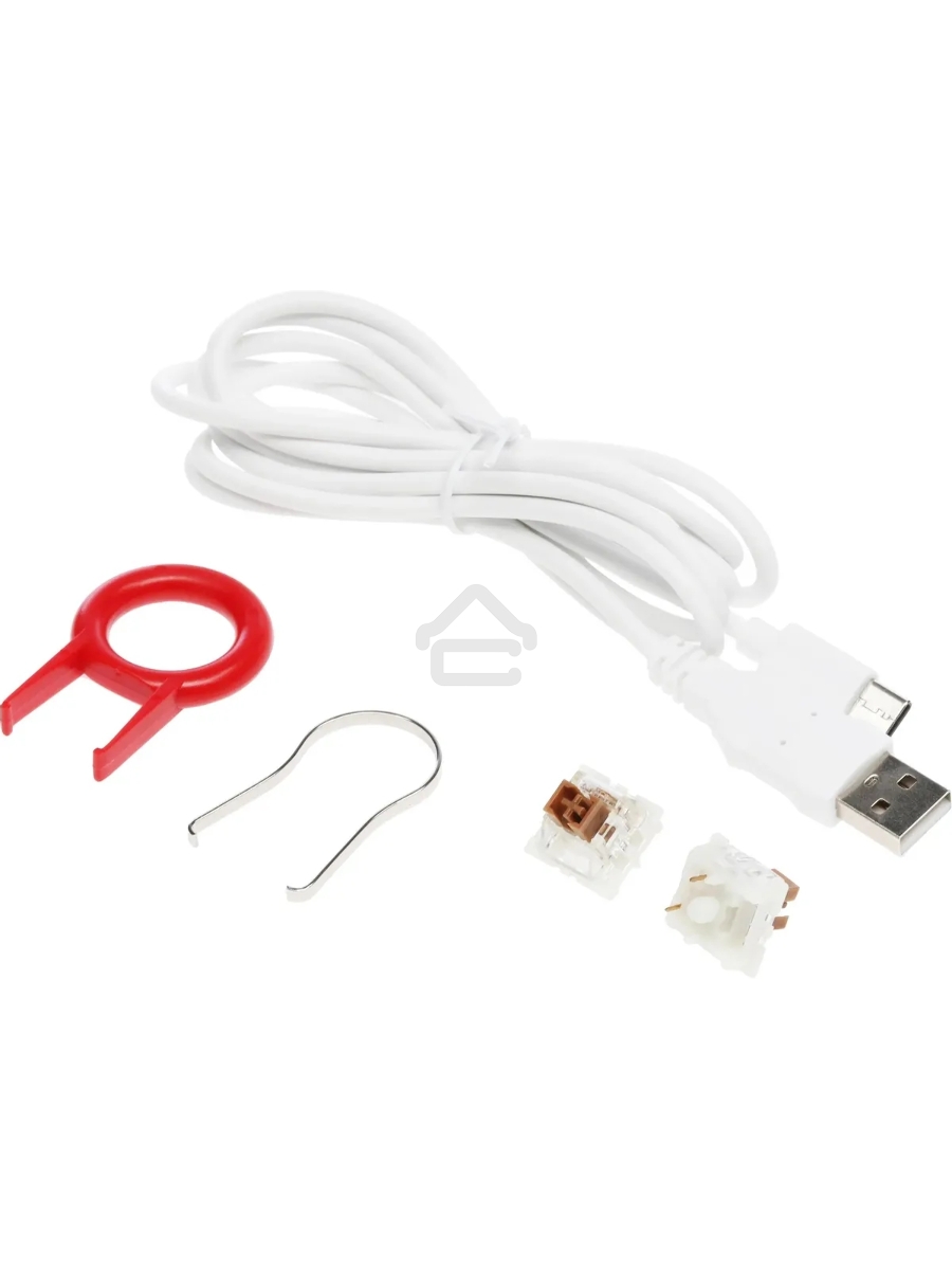 Клавиатура Defender Deimos GK-303  проводная, USB, белый