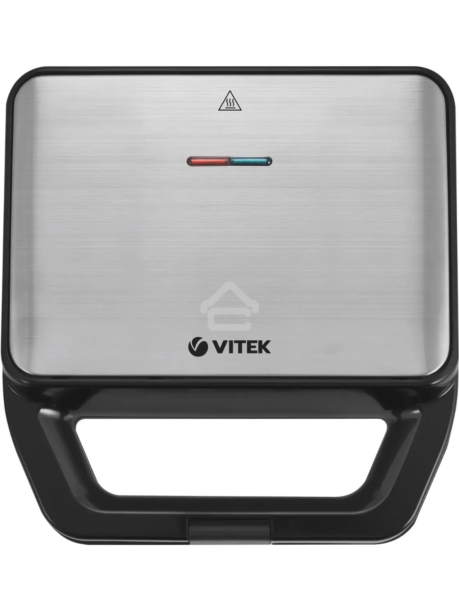 Вафельница Vitek VT-2626 850Вт черный/серебристый
