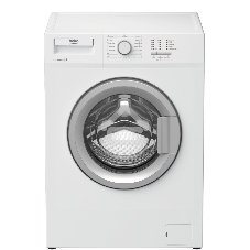 Стиральная машина Beko WRS 54P1 BSW белый, загрузка фронтальная 5 кг, 800 об/мин, класс: A-10%