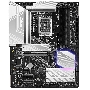 Материнская плата ASROCK Z890 PRO RS, LGA1851, Intel Z890, 4xDDR5, 4xSATA, 4xM.2, 1xPCIe 5.0 x16, 2xThunderbolt 4, 1xUSB-A 3.2 Gen 2, 6xUSB-A 3.2 Gen 1, 4xUSB 2.0, 1xHDMI, 1xDP, 1x2.5Gb LAN, 3x3.5 мм, 7.1, ATX