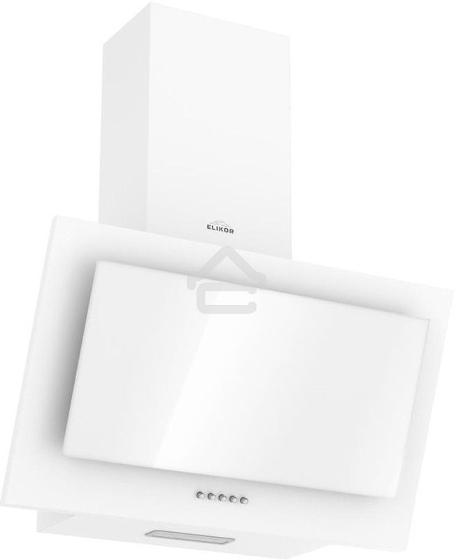 Вытяжка каминная Elikor 60P-430-K3D белый, 60 см, 430 куб. м/ч, 54 дБ