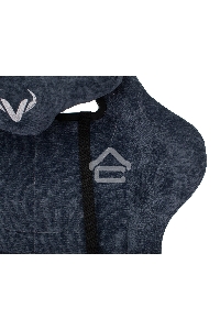 Кресло игровое Бюрократ VIKING KNIGHT LT27 FABRIC синий крестовина металл/пластик