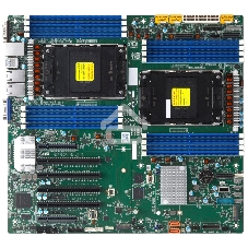 Материнская плата Supermicro MBD-X13DAI-T-B, сокет LGA4677, Intel C741, DDR5, 16xDDR5, 5xPCIe 5.0 x16, 2xM.2, 2xSATA, E-ATX