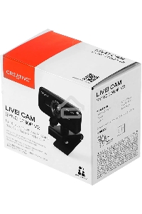 Камера Web Creative Live! Cam SYNC 1080P V2 черный 2Mpix (1920x1080) USB2.0 с микрофоном