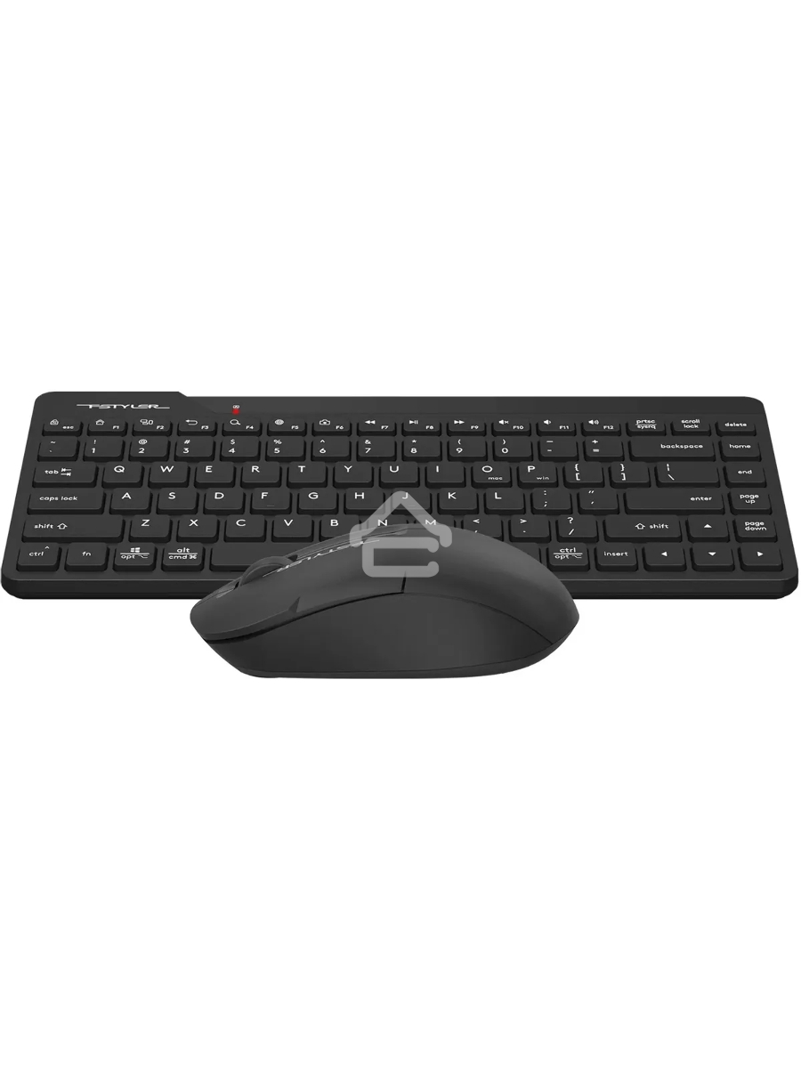 Клавиатура + мышь A4Tech Fstyler FG2200 Air2 клав:черный мышь:черный USB беспроводная slim