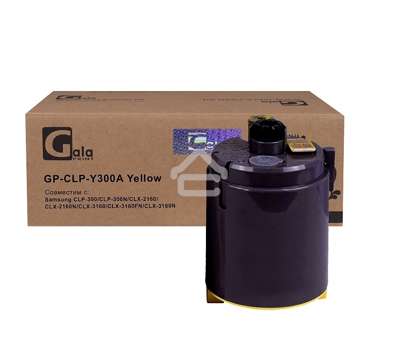 Картридж лазерный GalaPrint GP-CLP-Y300A желтый (1000 стр) для Samsung CLP-300/CLP-300N/CLX-2160/CLX-2160N/CLX-3160/CLX-3160FN/CLX-3160N