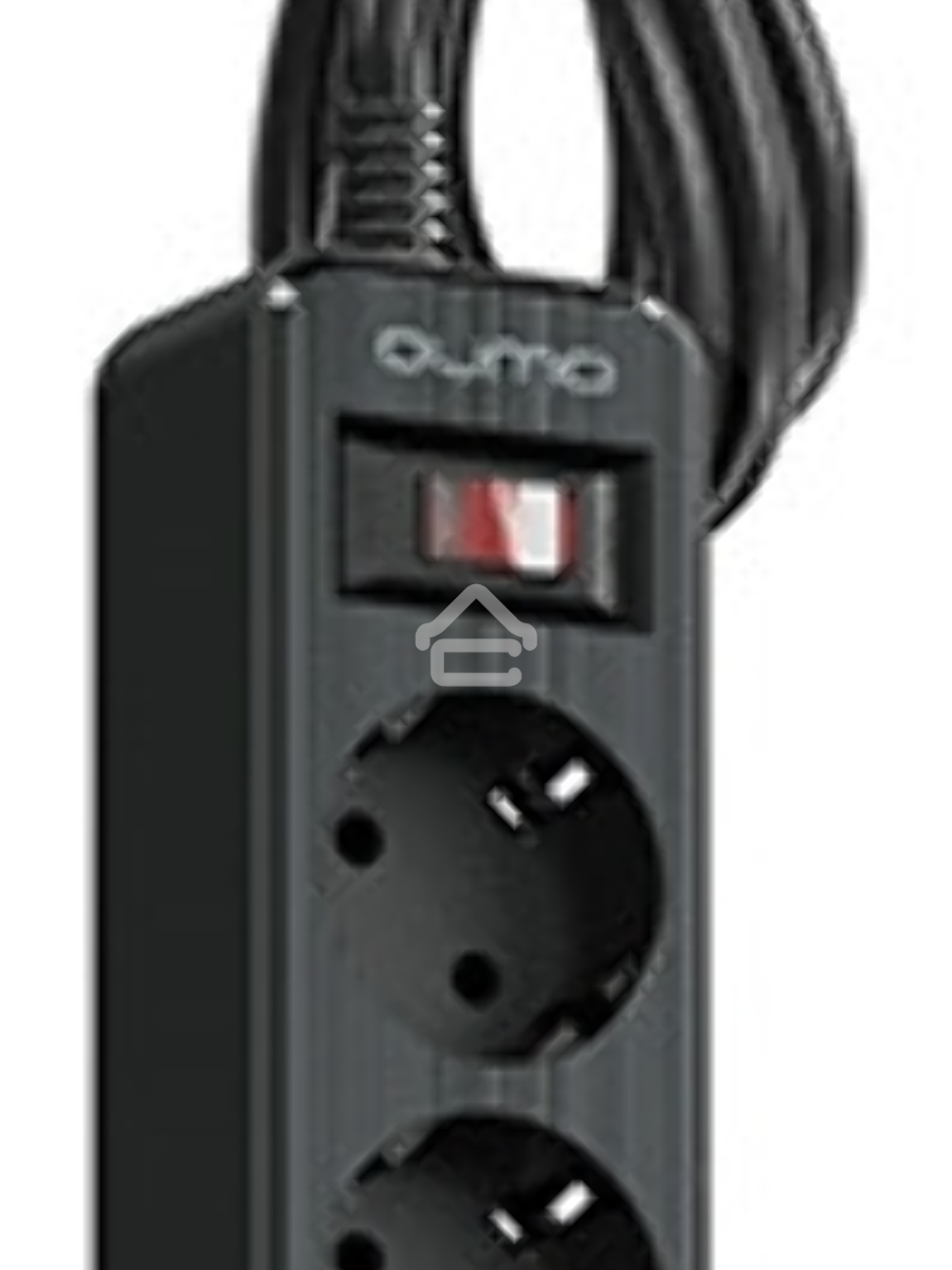 Сетевой фильтр QUMO Power Bar  5SP4U (P-0005), черный