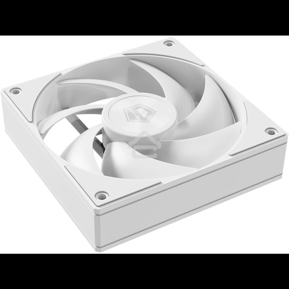 Вентилятор для корпуса ID-COOLING AF-1230-W белый, 120 мм, 2000 об/мин, 31.1 дБ, 4 pin