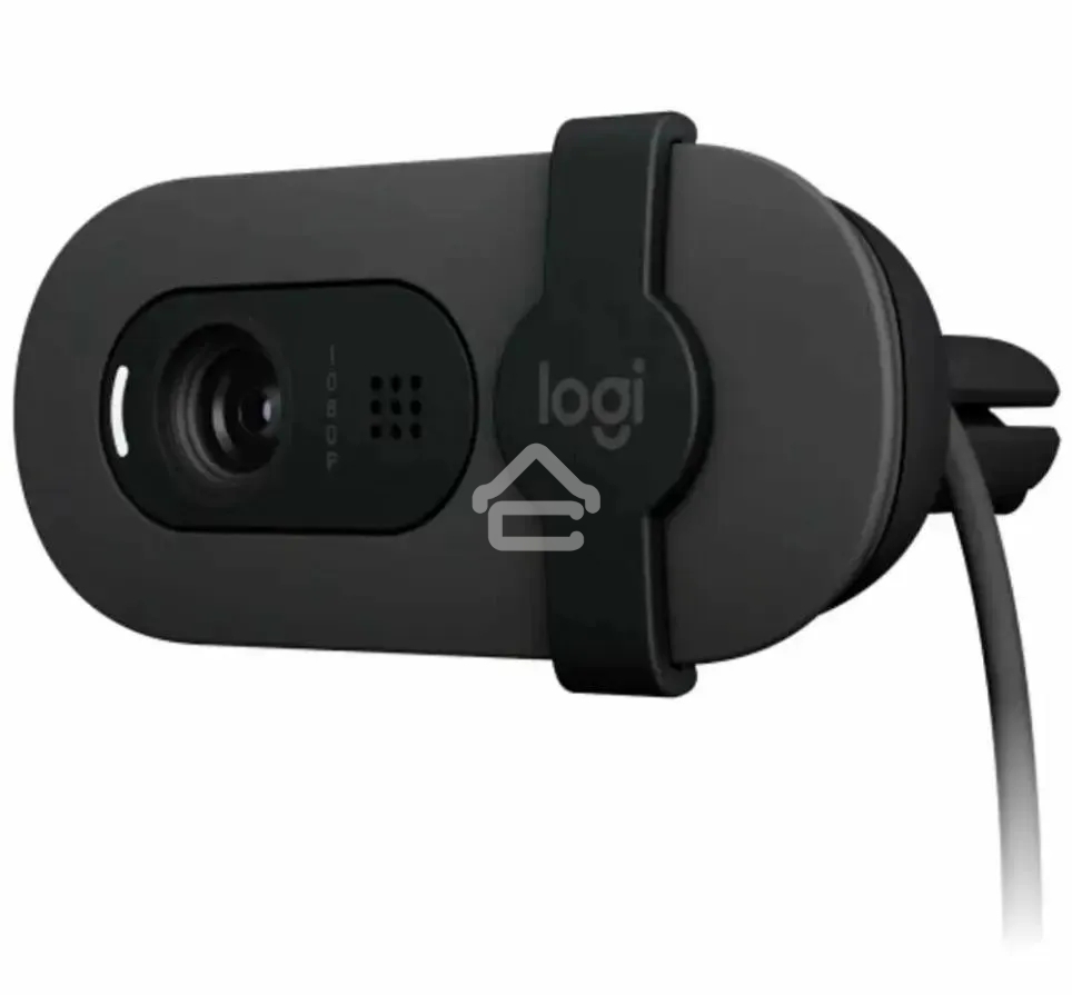 Веб-камера Logitech Brio 105 графитовый 2Mpix (1920x1080) USB2.0 с микрофоном для ноутбука (960-001590)