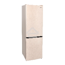Холодильник Smile SRF348BGT бежевый мрамор двухкамерный 215/95 л морозилка снизу, No Frost