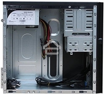 Компьютерный корпус InWin POWERMAN ES725BK USB3.0 (Mini Tower, mATX, без БП, USBx2 + Audio, черный) <6120640>