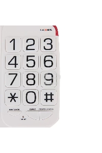 Телефон проводной TEXET TX-201 белый