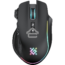 Мышь беспроводная Defender Thunder GM-213 черный, 1600 dpi, радиоканал, USB, кнопки - 8