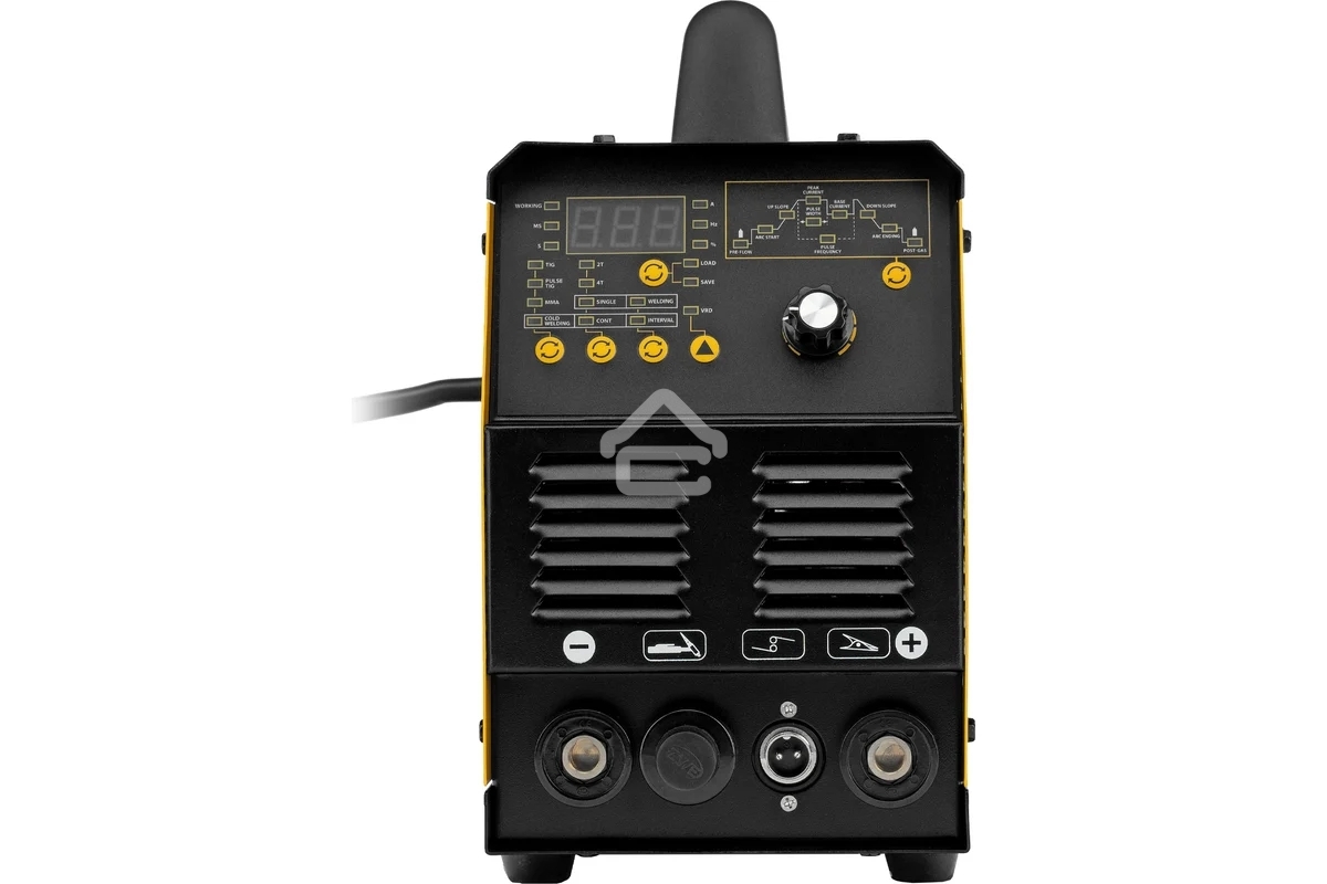 Аппарат инвертор. аргонодуговой сварки Denzel ITIG-200 DС Pulse Cold Weld, 200 А, ПВ 60%