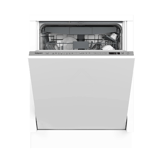 Встраиваемая посудомоечная машина Hotpoint HI 5D84 DW, серый, 59.8 см, 15 компл., 44 дБ, класс A