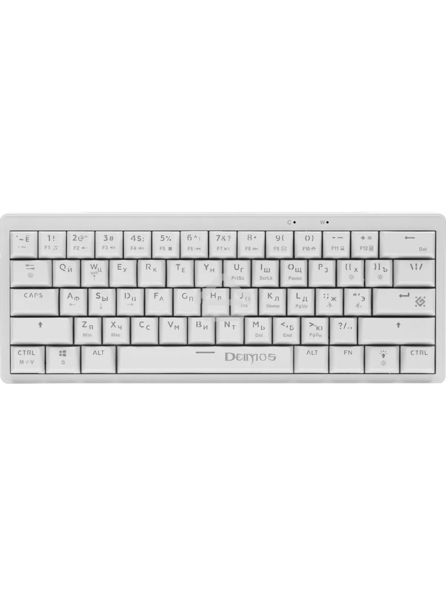 Клавиатура Defender Deimos GK-303  проводная, USB, белый