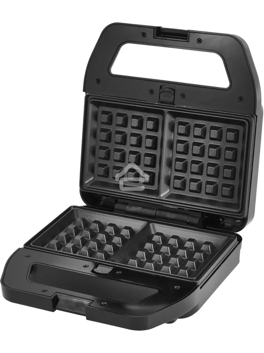 Вафельница Vitek VT-2626 850Вт черный/серебристый