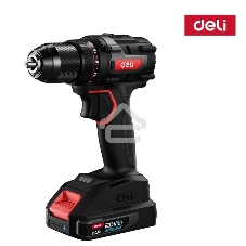 Дрель-шуруповерт аккумуляторная Deli DE-DZ20-2D2, 20В, 2 АКБ, Сумка