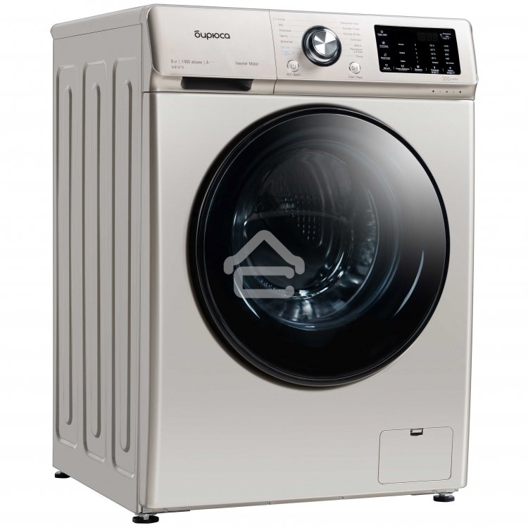 Стиральная машина Бирюса WM-SL814/15 B, золотистый, загрузка фронтальная 8 кг, 1400 об/мин, класс А+++