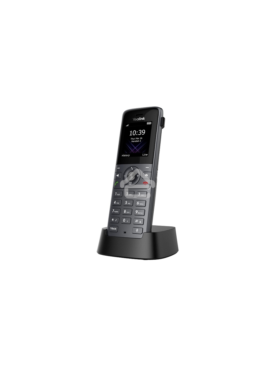 Телефон DECT-трубка Yealink W74H черный